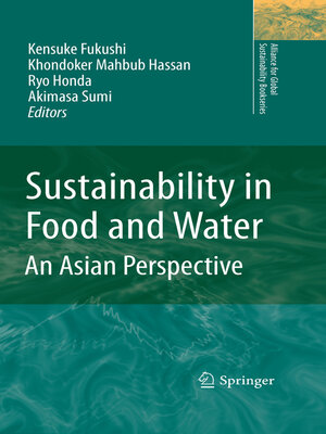cover image of Sustainability in Food and Water